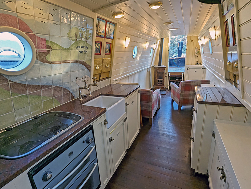 Interior of Blanche, 2006.